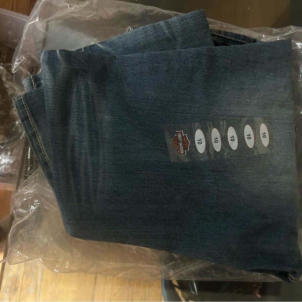Harley-Davidson Blue Relaxed Jeans
